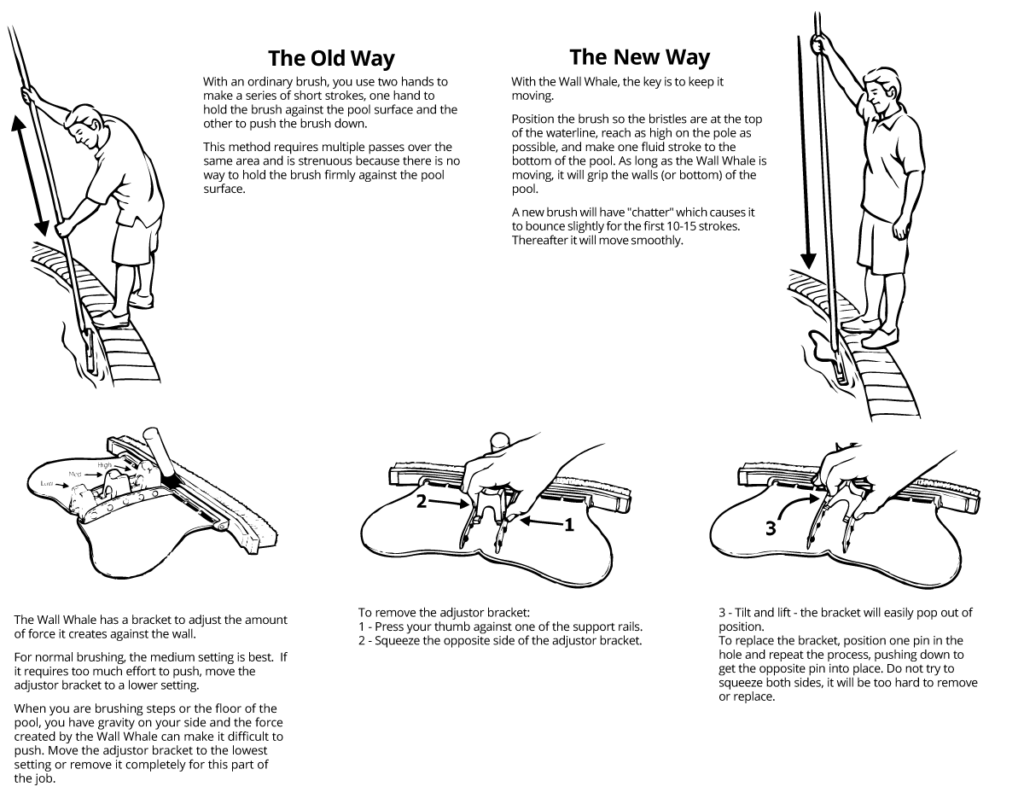 Wall Whale Instructions